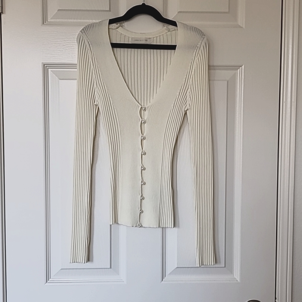 Urban Outfitters pearl knit top